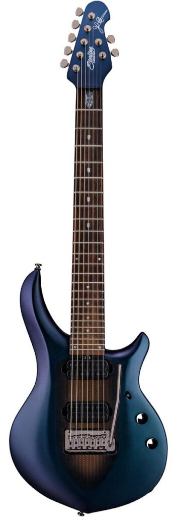 Sterling By Music Man Majesty 7 String in Arctic Dream Mahogany