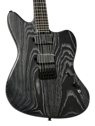 Soloking MJM-1 Custom HH Electric Guitar in Driftwood Black - Image 2