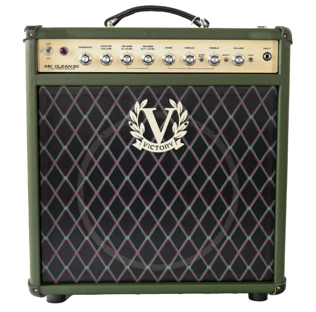 Victory MK Clean 30W 1x12 Hand-Wired Valve Amp Combo in Nori Green