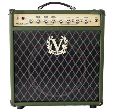 Victory MK Clean 30W 1x12 Hand-Wired Valve Amp Combo in Nori Green