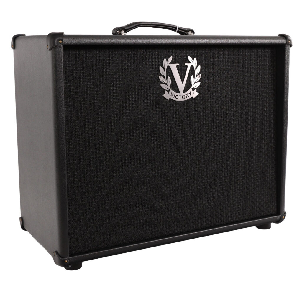 Victory MK 112 Open-Back Speaker Cabinet in Black with Celestion Alnico Gold Speaker