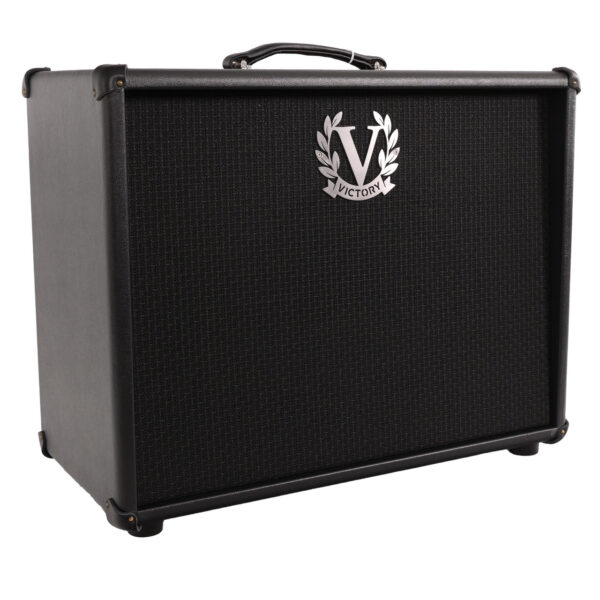 Victory MK 112 Open-Back Speaker Cabinet in Black with Celestion Alnico Gold Speaker - Image 5