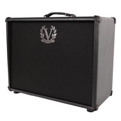 Victory MK 112 Open-Back Speaker Cabinet in Black with Celestion Alnico Gold Speaker - Image 6