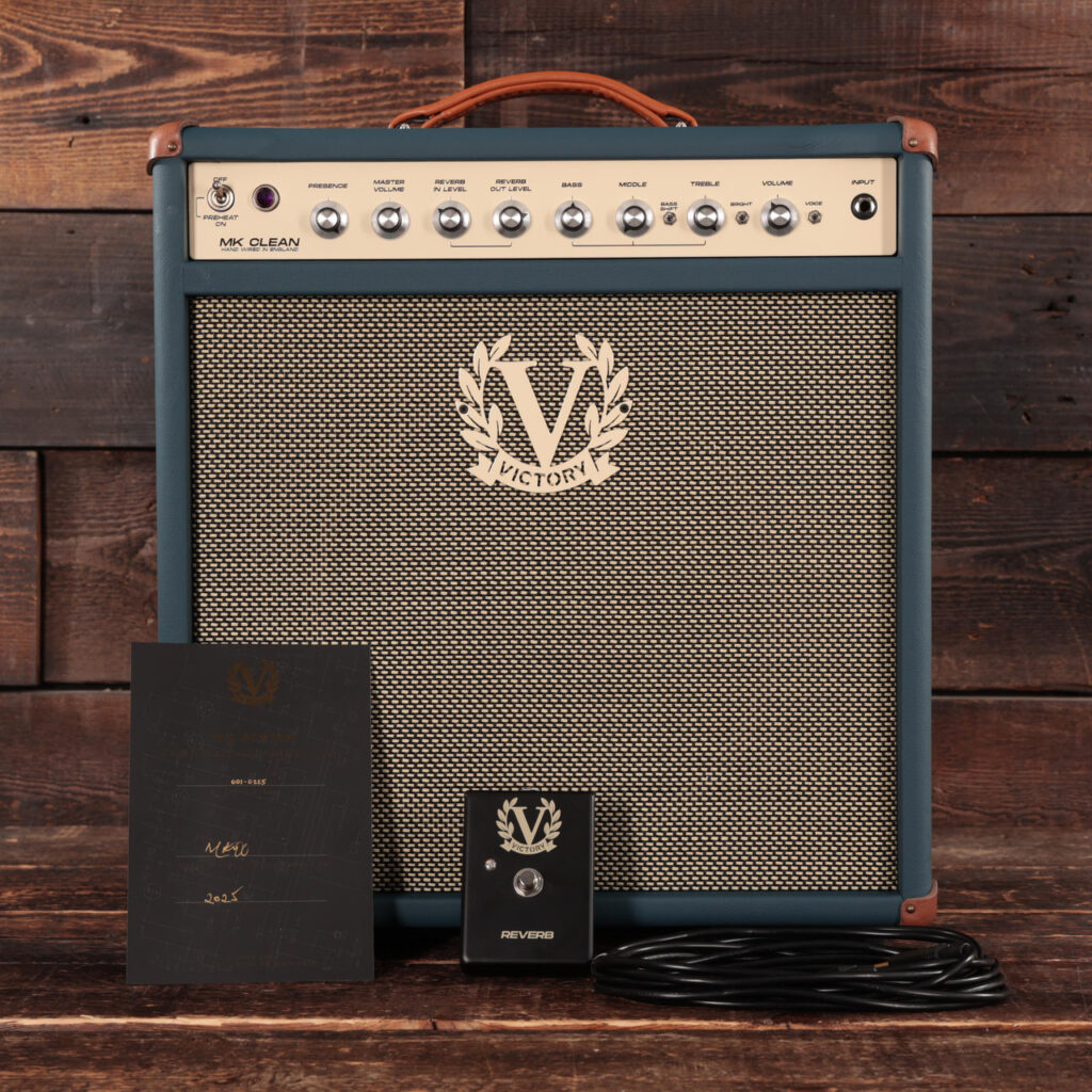 Victory MK Clean 30W 1x12 Hand-Wired Valve Amp Combo In Mallard