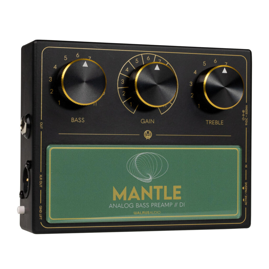 Walrus Audio Mantle Analogue Bass Preamp/DI Pedal