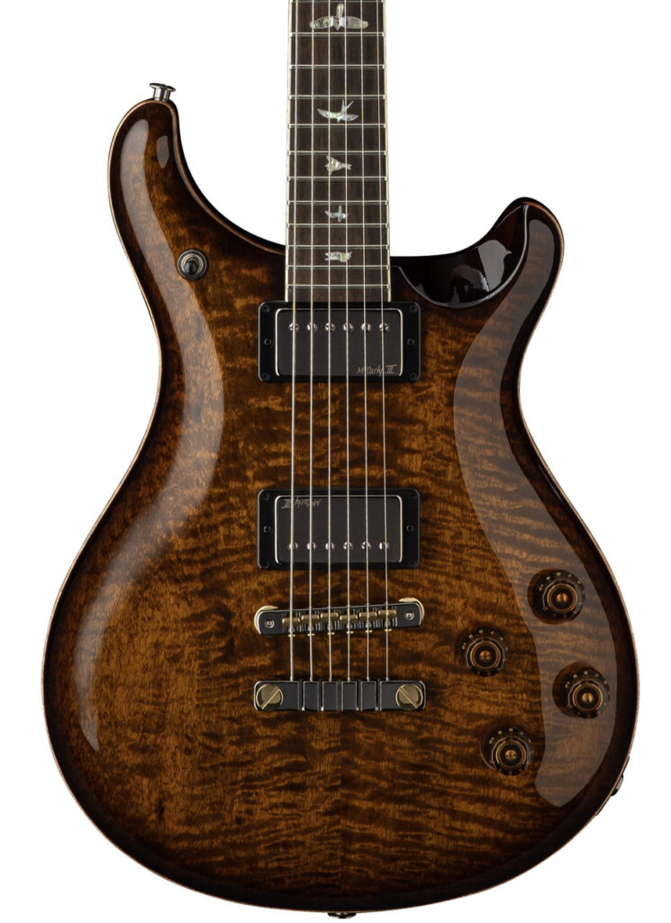 PRS Limited Edition McCarty 594 Mango Top Electric Guitar in Black Gold Burst