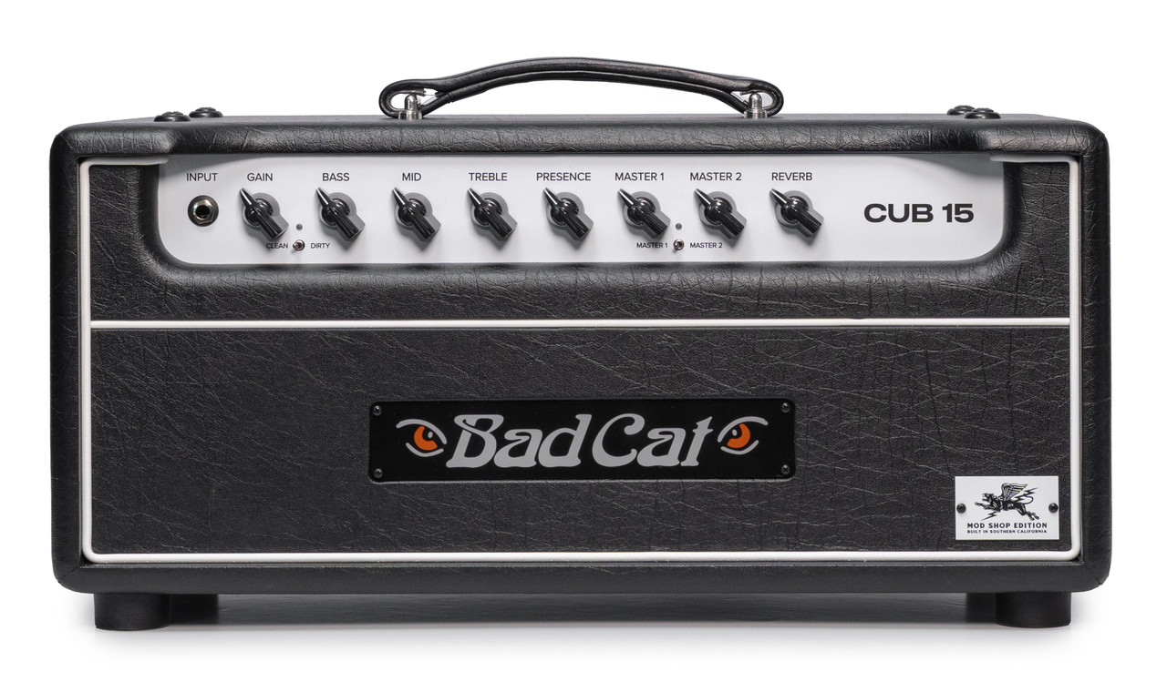 Bad Cat Mod Shop Cub 15 Valve Amp Head