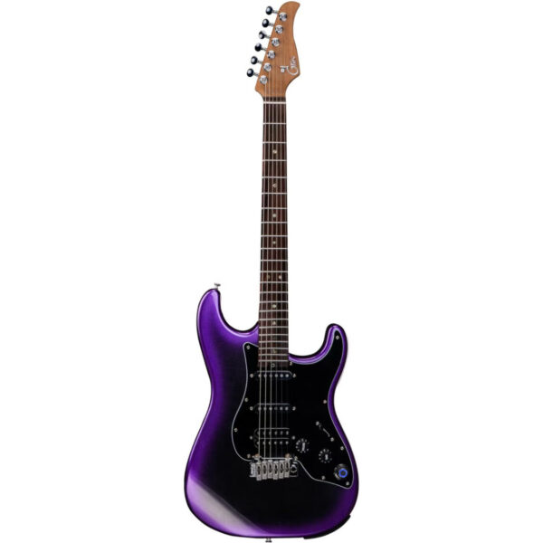 Mooer GTRS P800 Professional Intelligent Guitar In Dark Purple Rosewood Board - Image 5
