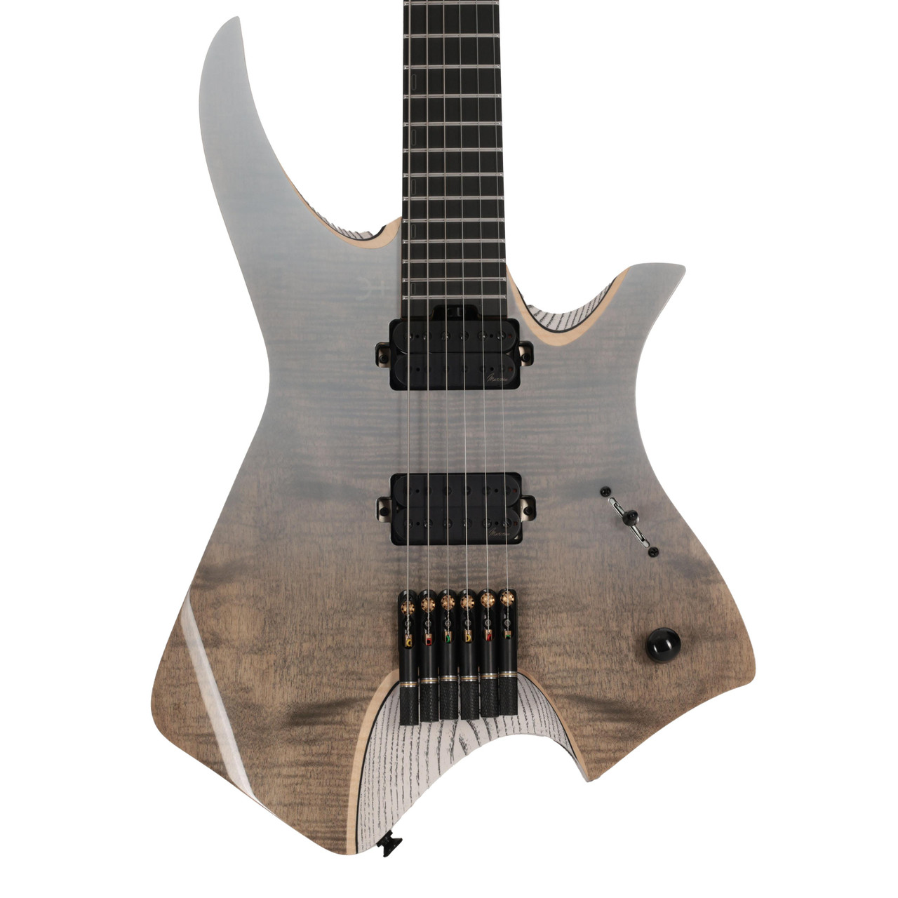 Infinia Neptune 6-String Headless Electric Guitar in Lunar White - Image 2