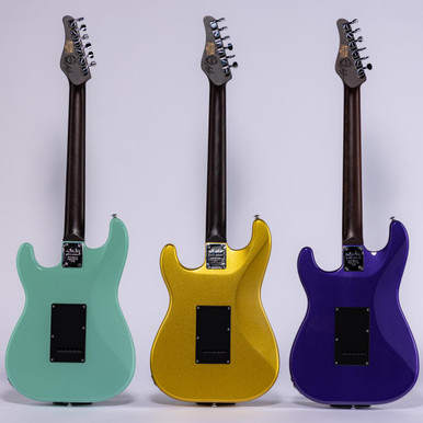 Schecter Nick Johnston Trad 10th Anniversary HSS Atomic Violet - Image 6