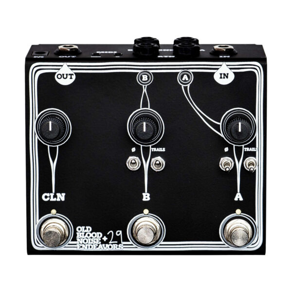 Old Blood Noise Endeavors Signal Blender Stereo Parallel Effects Router Pedal