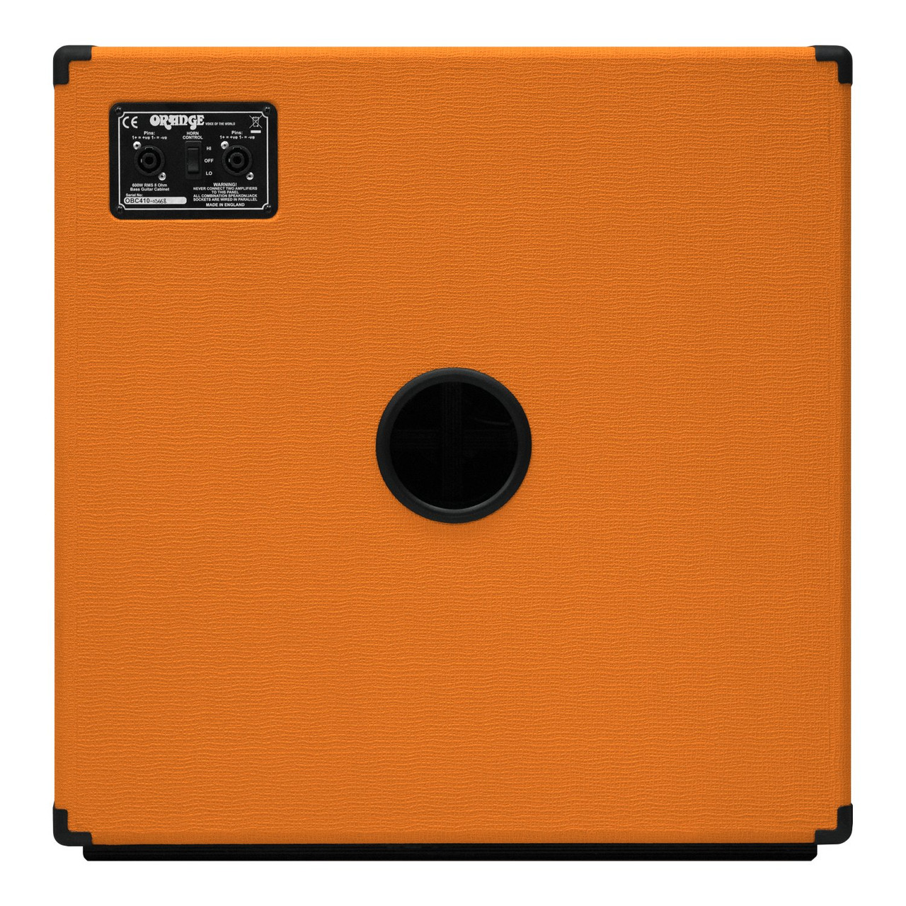 Orange OBC410 HC Bass Cab with Celestion Pulse XL 10-inch speakers - Image 5