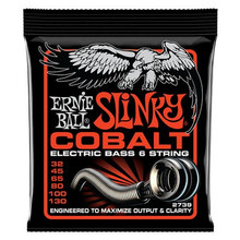 Ernie Ball COBALT 6-STRING 32-130 BASS SET - Image 6