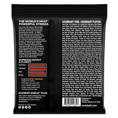 Ernie Ball COBALT 6-STRING 32-130 BASS SET - Image 5