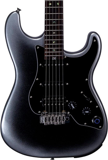 Mooer GTRS P800 Professional Intelligent Guitar In Dark Silver Rosewood Board