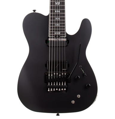 Schecter PT 7 FR-S SLS Elite Evil Twin in Satin Black