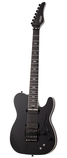 Schecter PT 7 FR-S SLS Elite Evil Twin in Satin Black - Image 6