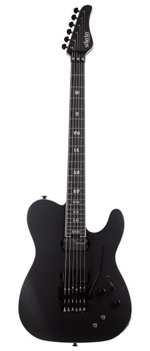 Schecter PT FR-S SLS Elite Evil Twin in Satin Black - Image 2