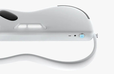 Lava Music Genie Headless Smart Guitar in White - Image 6