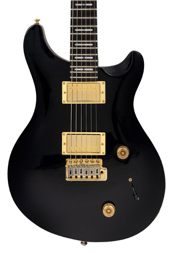 B Stock : Sire Larry Carlton Q7 Gold Hardware Electric Guitar in Black - 001 - Image 2
