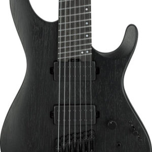 Ibanez QX527B-WKQ Q Series 7-String Headless Electric Guitar in Weathered Black