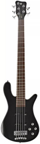 Warwick RockBass Guitar Streamer LX 5 in Solid Black High Polish - Image 3