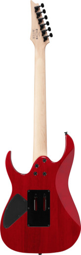 Ibanez RG Series with Poplar Burl Top in Red Eclipse Burst - Image 6