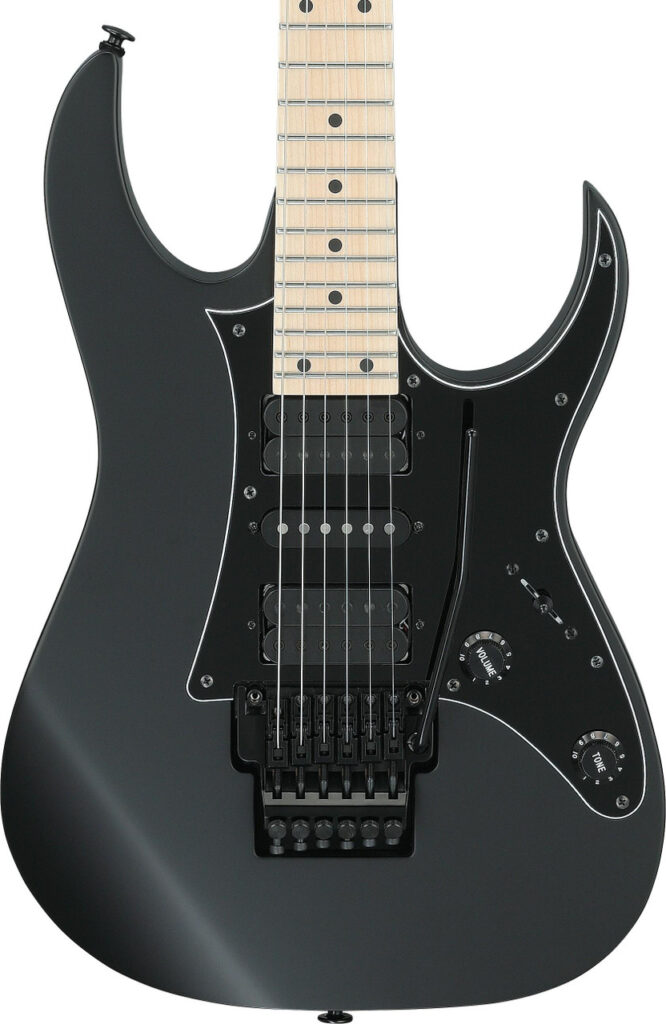 Ibanez RG550 Genesis Electric Guitar in Black Flat