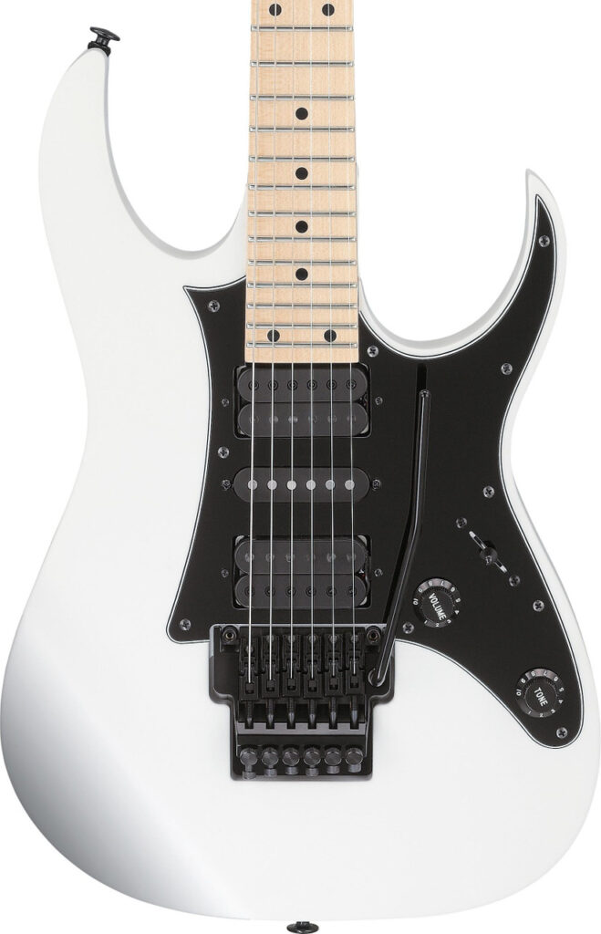 Ibanez RG550 Genesis Electric Guitar in White Flat