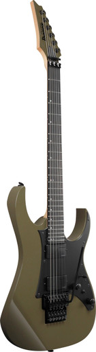 Ibanez RG Prestige with Reverse Headstock in Khaki Metallic - Image 6