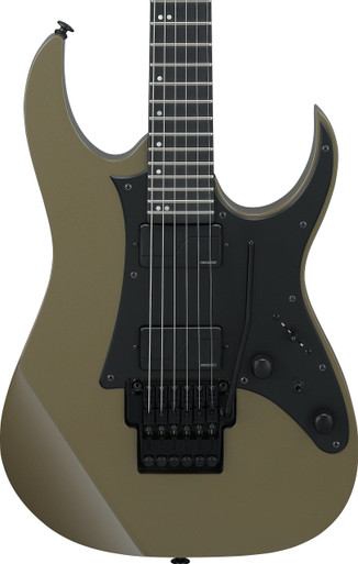 Ibanez RG Prestige with Reverse Headstock in Khaki Metallic
