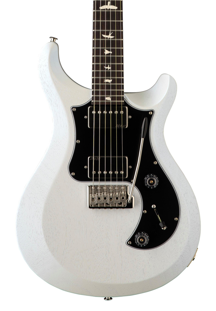PRS S2 Standard 24 Satin Electric Guitar in Pearl White