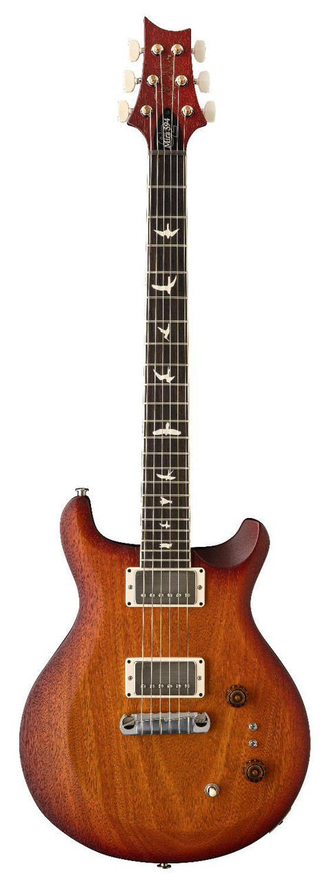 PRS S2 Mira 594 Satin Dark Cherry Sunburst - Image 5
