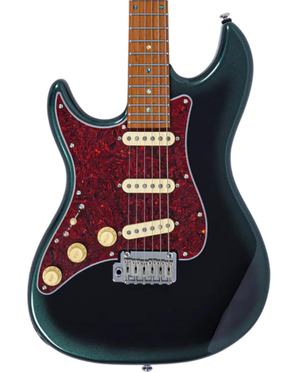 Sire Larry Carlton S7 New Gen Left Handed Electric Guitar in Dark Forest - Image 1