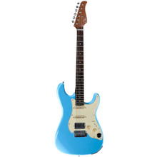 Mooer GTRS S800 Standard Intelligent Guitar in Sonic Blue Rosewood Board - Image 3