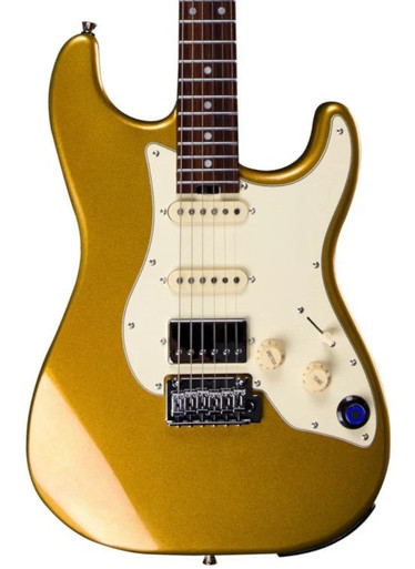 Mooer GTRS S800 Standard Intelligent Guitar in Gold Rosewood Board