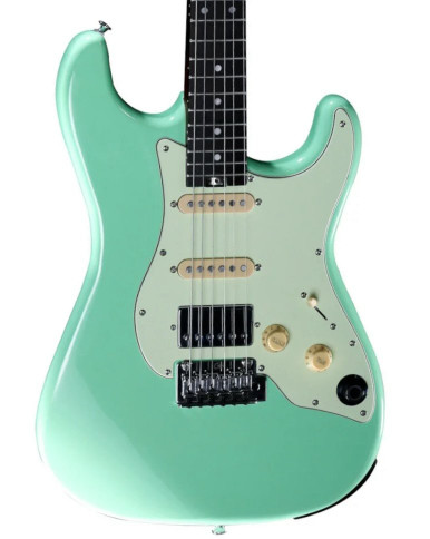 Mooer GTRS S800 Standard Intelligent Guitar in Surf Green Rosewood Board