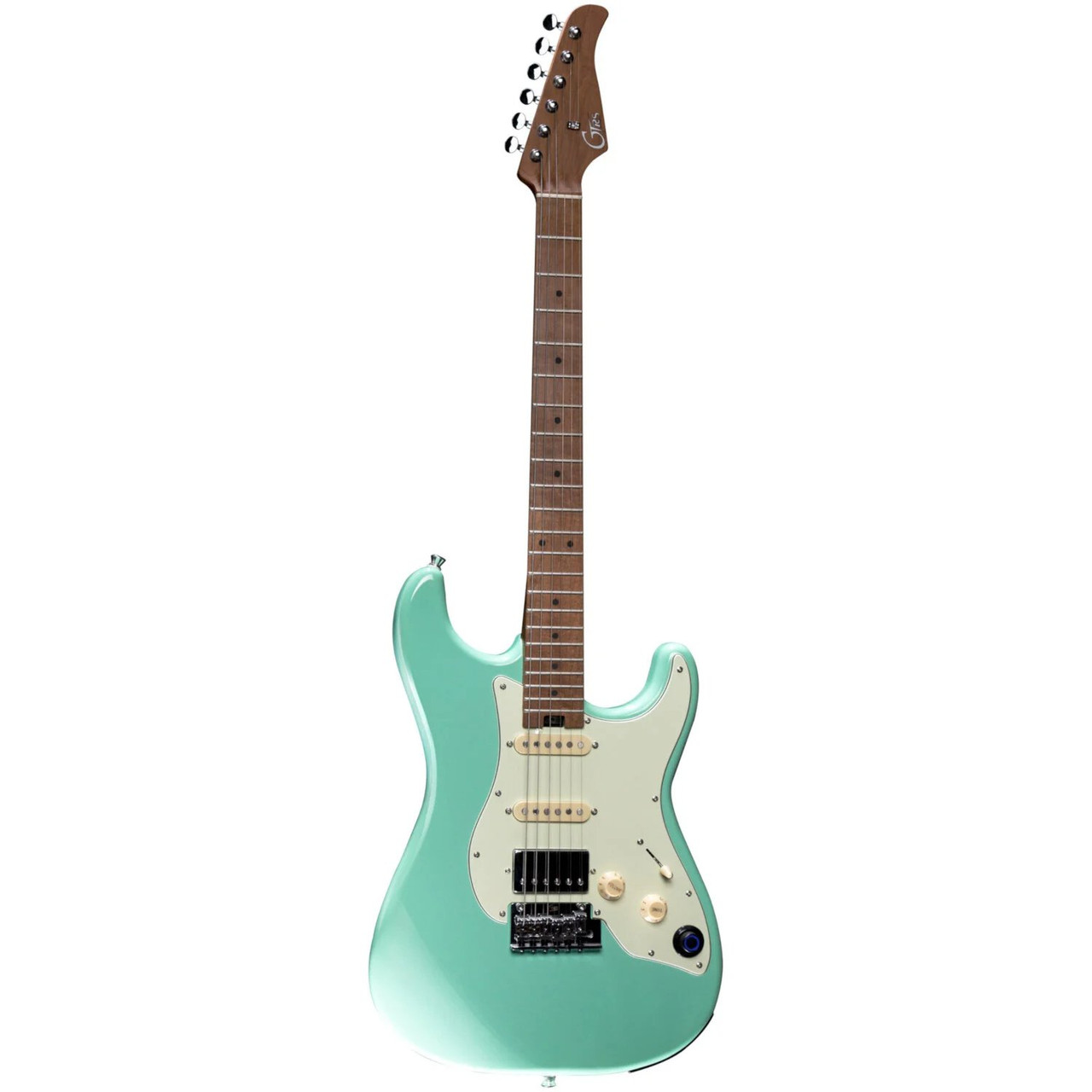 Mooer GTRS S801 Standard Intelligent Guitar In Green Roasted Maple Board - Image 5