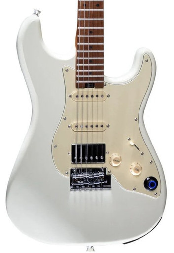 Mooer GTRS S801 Standard Intelligent Guitar In White Roasted Maple Board
