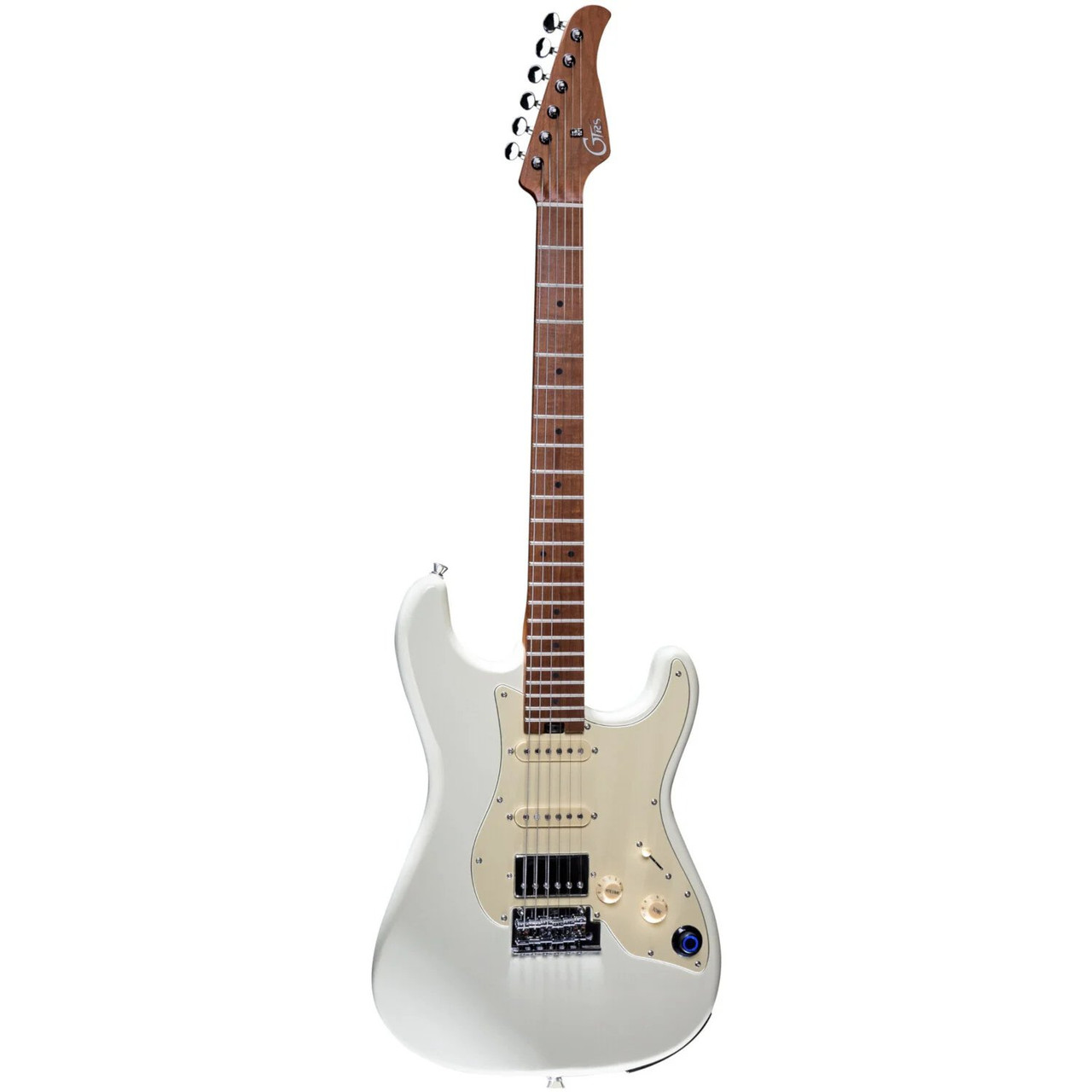 Mooer GTRS S801 Standard Intelligent Guitar In White Roasted Maple Board - Image 5