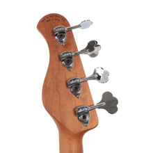 Sadowsky MetroExpress SMX 21 Fret Hybrid PJ 4-String in Tobacco Burst, Morado - Image 3
