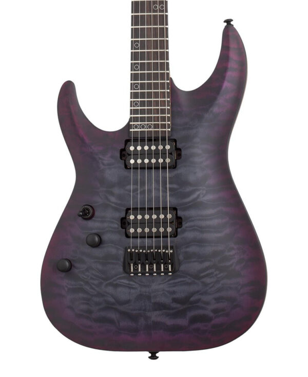 Schecter Omen Extreme-II Left Handed Electric Guitar in Nocturne Shadow