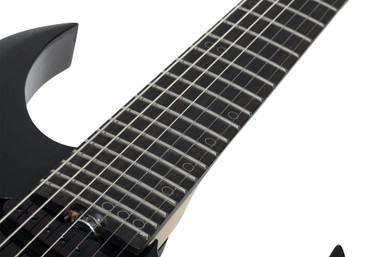 Schecter Sunset-7 Triad Gloss Black - Image 6