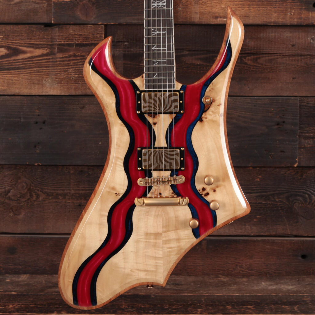 Wylde Audio Goregehn in Blood River Burl