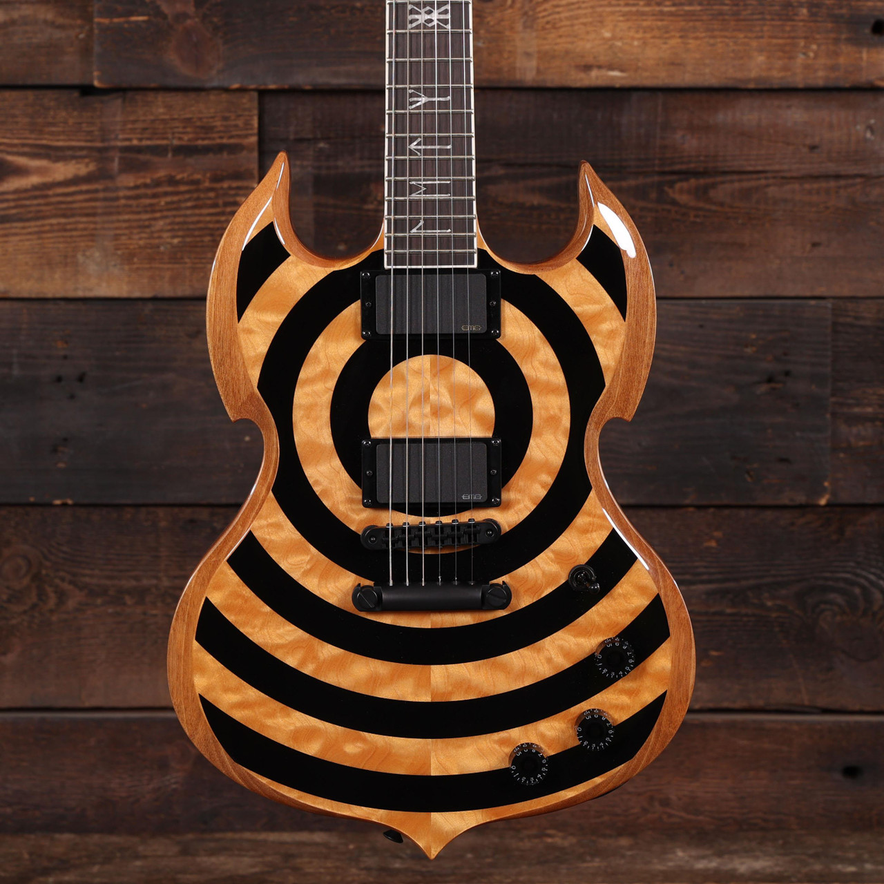 Wylde Audio Limited Edition Barbarian Norse Dragon Bullseye Rawtop - Image 5