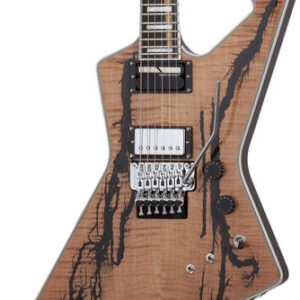 Schecter E-1 FR-S Electro-Resin Electric Guitar in Gloss Natural