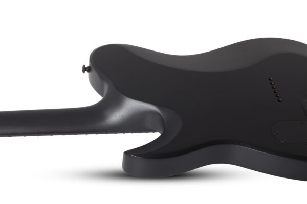 Schecter PT Black Ops 6 String in Black Satin Open Pore - Image 5