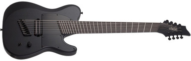 Schecter PT-8 MS Black Ops 8 String in Satin Black Open Pore - Image 2