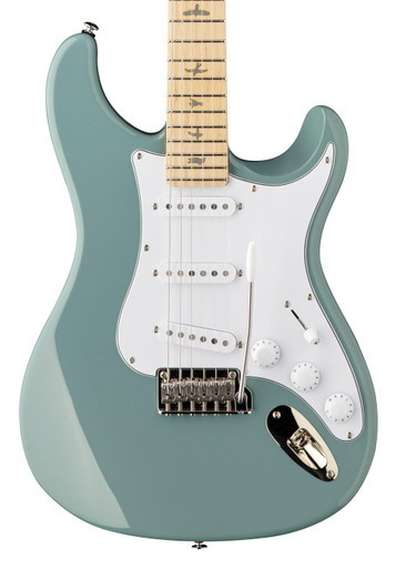 PRS John Mayer SE Silver Sky in Stone Blue, Maple Neck