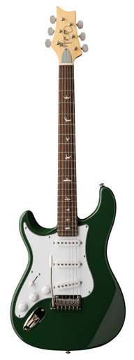 PRS John Mayer Left Handed SE Silver Sky in Laurel Green, Rosewood Fretboard - Image 2